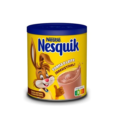 Nesquik Chocolate Em Pó Lata 12x400gr